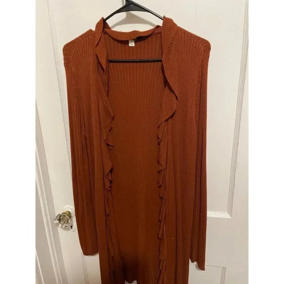 INC International Concepts Women's Size Medium Viscose Maxi Cardigan - Picture 2 of 7